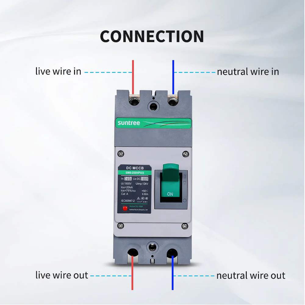 160A 2P DC Molded Case Circuit Breaker - Image 6