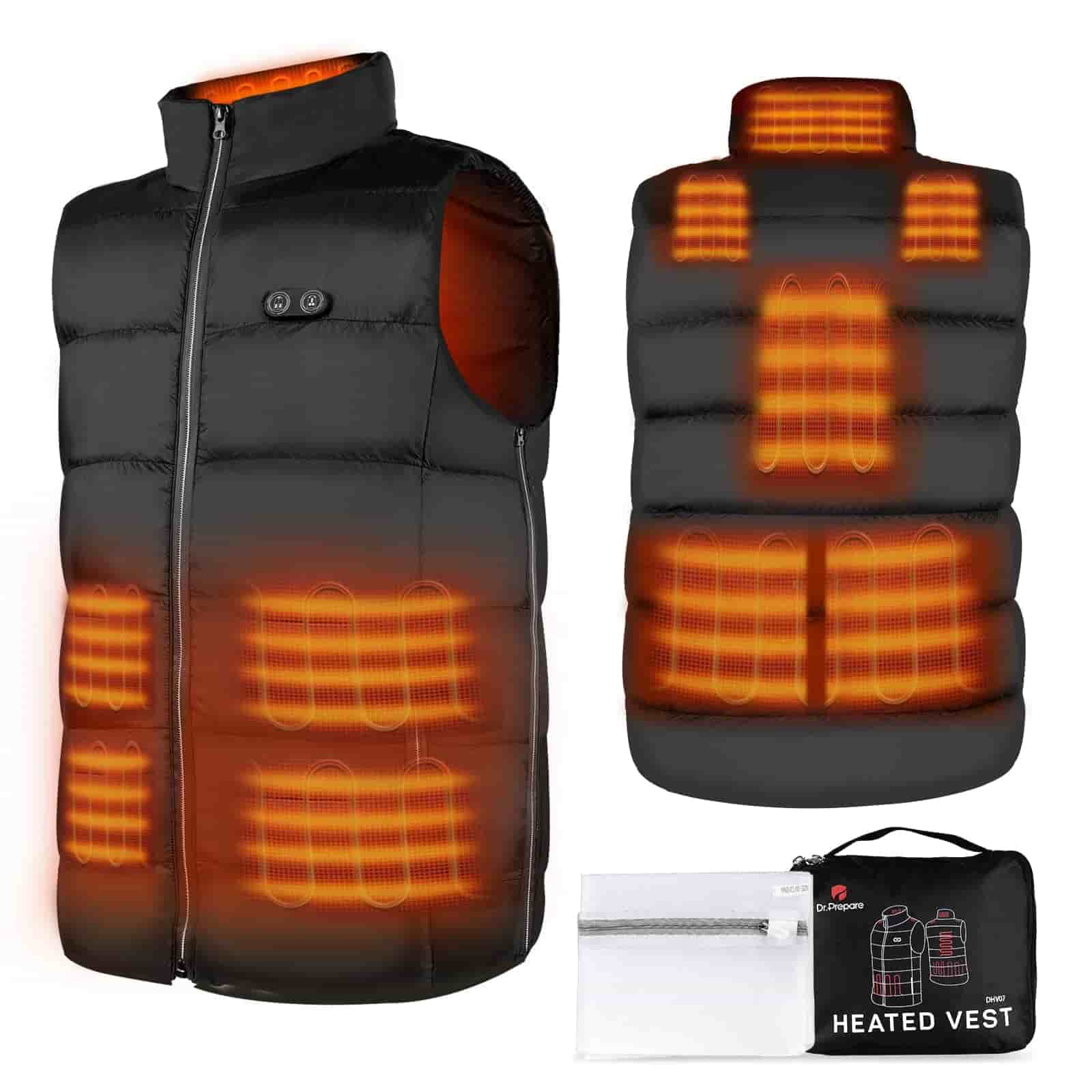 Dr.Prepare USB Electric Heated Vest - Enhanced Warmth - Image 12